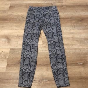 snake print leggings